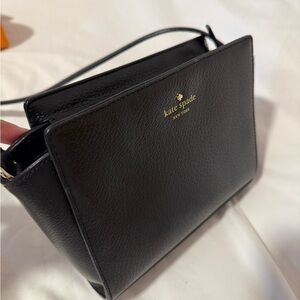 Kate Spade Black Leather Tote